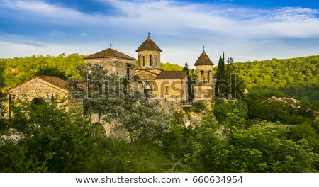 Stock fotó: Motsameta Monastery Georgia