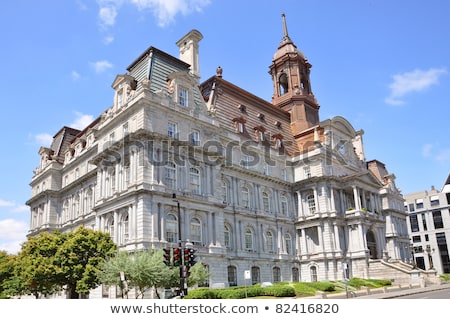 Foto stock: Old Montreal City Hall