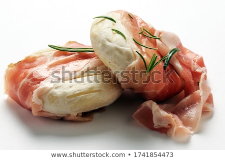 Сток-фото: Goat Cheese With Bacon