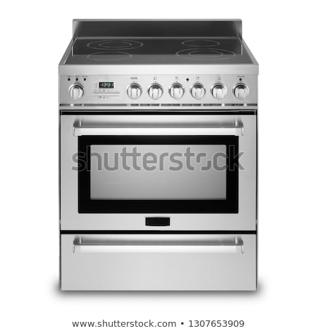 [[stock_photo]]: Electric Stainless Steel Stove