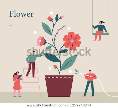 Stock photo: Young Girl On Ladder At The Water