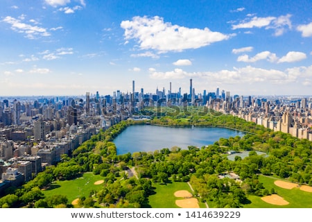 Stockfoto: Midtown From Central Park