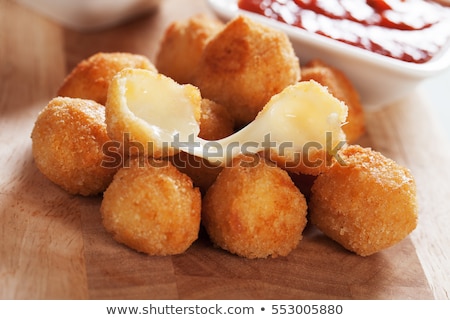 Stok fotoğraf: Mozzarella Cheese Balls