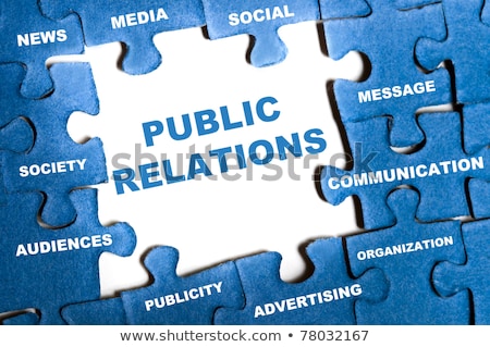 Zdjęcia stock: Puzzle With Word Public Relations