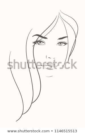 Young Woman In Beauty Concept With Abstract Elements [[stock_photo]] © Essl