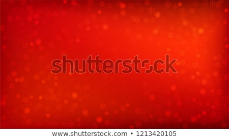 Stock foto: Holiday Christmas Ice Snowflakes Red Background