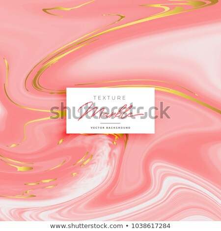 ストックフォト: Premium Pink Marble Texture Background With Golden Shades