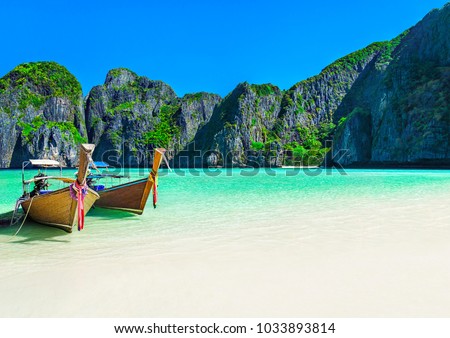 Stock photo: Maya Bay On Phi Phi Leh Island