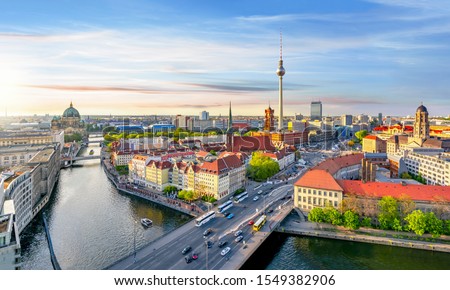 ストックフォト: Berlin Skyline Germany