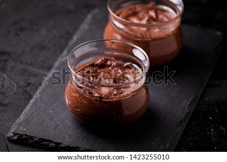 Stock fotó: Mousse Au Chocolat