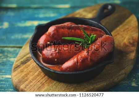 Zdjęcia stock: Iełbasa · chorizo