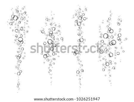 Stock fotó: Bubbles In A Water