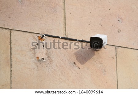 Stockfoto: Security Camera And Urban Video