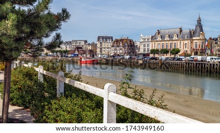 Stock photo: Panorama Of Trouville Sur Mer