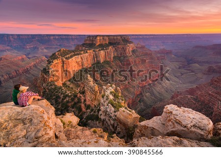 Foto stock: West Rim Of Grand Canyon