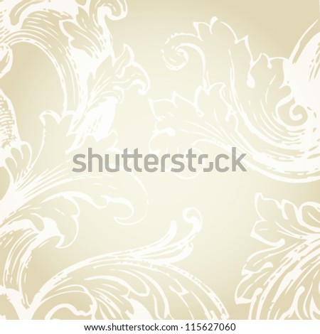 ストックフォト: Writing Abstract Background With Paper And Floral Beautiful Bouq