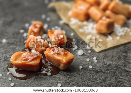 Сток-фото: Chewy Caramel Candies