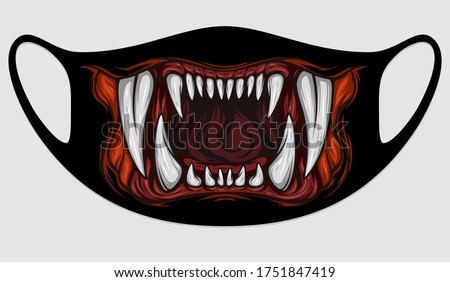 Stock foto: Funny Evil Monster