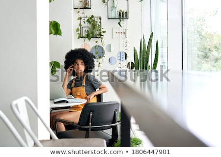 Zdjęcia stock: The Woman Thought Quiet Reflection