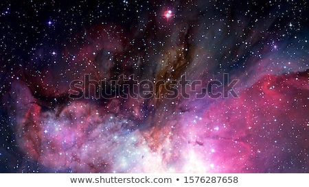 Foto stock: Infinite Space Background With Nebulas And Stars