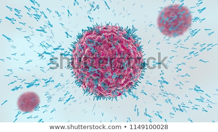 Foto stock: Viruses In Bloodstream