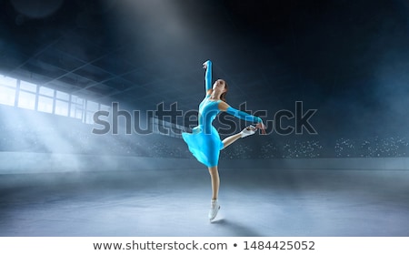 Foto stock: Figure Skater