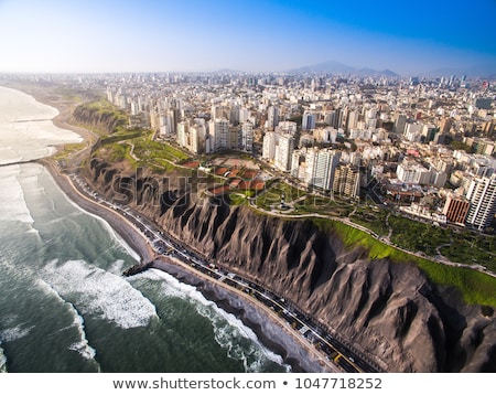 ストックフォト: View Of Miraflores Park Lima - Peru