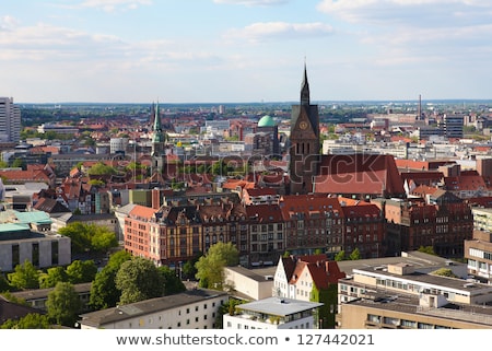 Market Church And Old Town Hall In Hannover Germany Foto stock © jorisvo