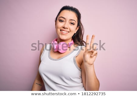 Foto stock: Fitness Female Looking At Camera