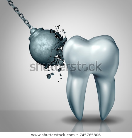 Stockfoto: Strong Tooth Enamel
