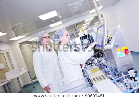 Stock photo: People Inside Chemistry Lab