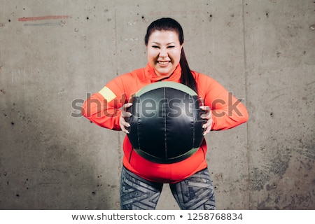 Zdjęcia stock: Close Up Of An Angry Fatty Woman