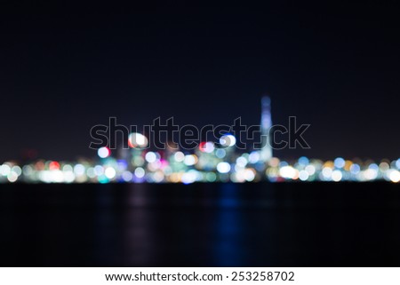 Stockfoto: Abstract Auckland Skyline With Color Buildings