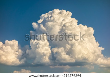 Stock photo: Cumulus Cloud Formations