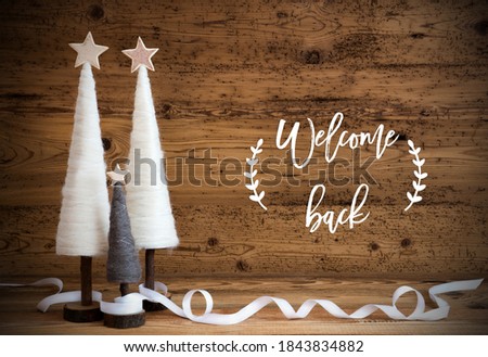 Festive Invitation Or Greeting With Ribbons On The Old Backgroun Stock foto © Nelosa