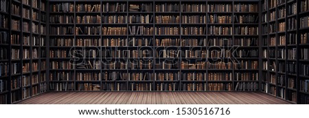 Foto d'archivio: Bookshelves