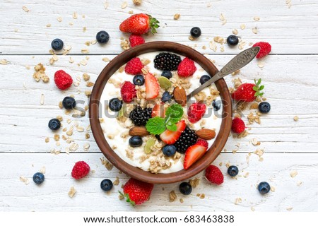 Foto stock: Fresh Healthy Breakfast