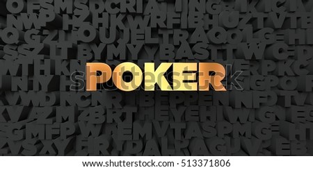 ストックフォト: Online Poker Concept Banner Header