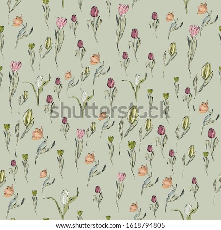 Stockfoto: Abstract Background With Bunch Of Flower For Announcement Or Adv