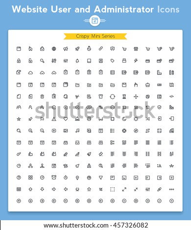 Stockfoto: Forum Interface Icons Set