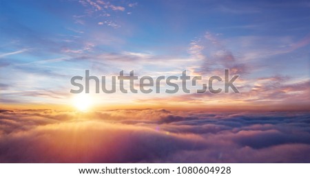 Beautiful Dramatic Clouds At Sky [[stock_photo]] © Jag_cz