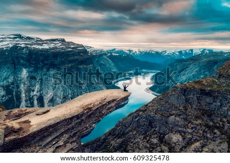 Stock photo: Trolltunga