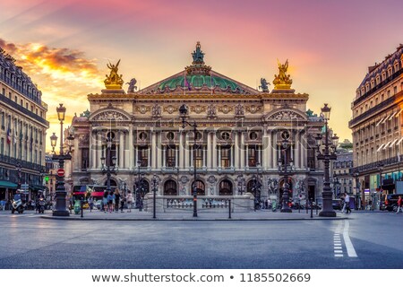 Stok fotoğraf: The Opera Garnier In Paris