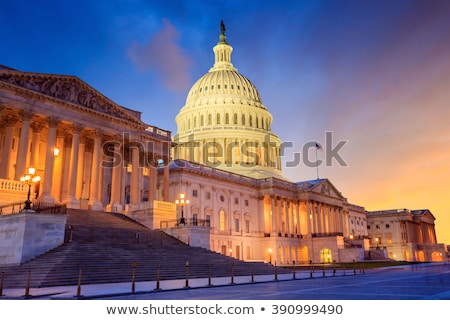 Foto stock: United States Capitol Building In Washington Dc