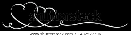 Stockfoto: Two Wedding Banners Vector Illustration