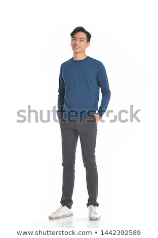 Stock photo: Full Body Asian Businessman