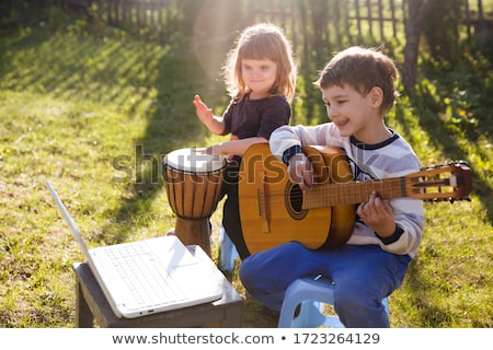 Stockfoto: Lesson Outdoors