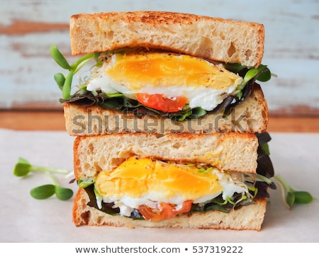 Foto d'archivio: Egg Sandwich