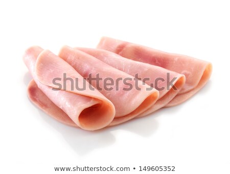 Stok fotoğraf: Rolled Ham Slices