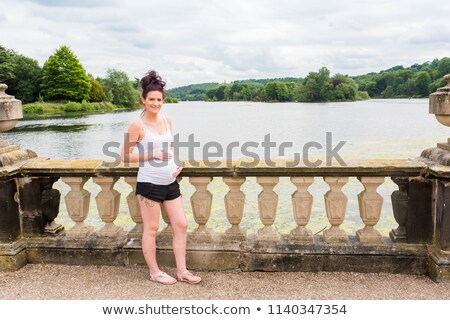 Stockfoto: Ooi · meisje · in · Stokings · poseert